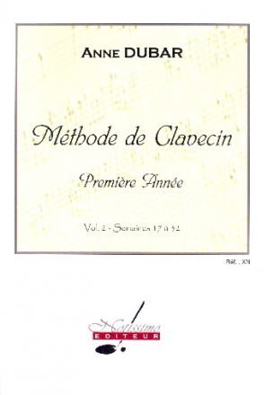 Mthode de clavecin - permire anne vol.2