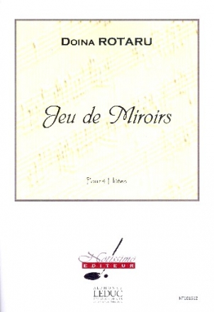 Jeu de miroirs pour 4 fltes partition