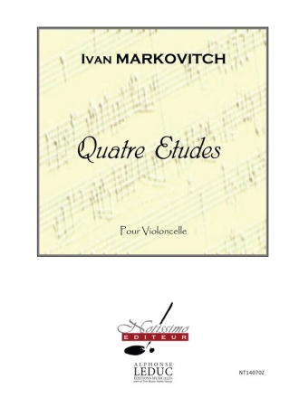MARKOVITCH 4 ETUDES VIOLONCELLE