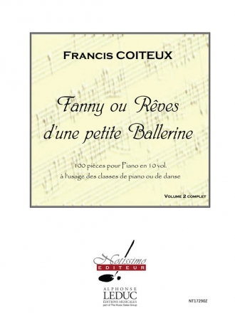 COITEUX FANNY OU REVES D'UNE PETITE BALLERINE/PIANO/VOLUME 2