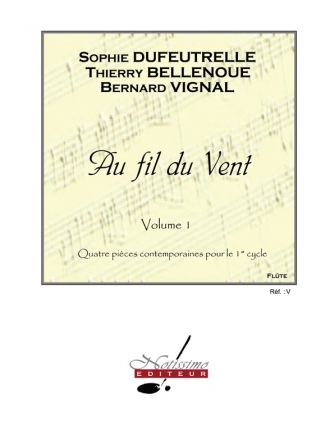 Au Fil du Vent vol.1 pour flte traversire et piano