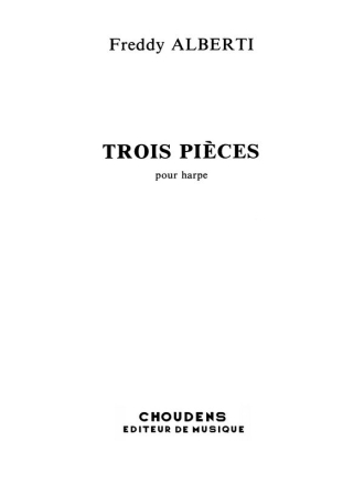 3 Pi�ces   pour harpe