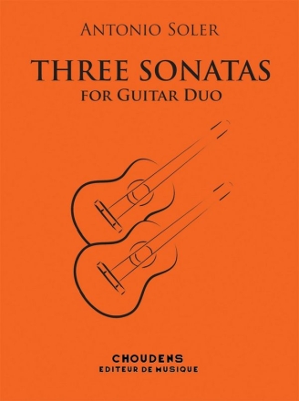 Antonio Soler, Trois Sonates Pour Deux Guitares GUITAR DUET buch