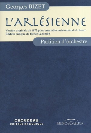 Georges Bizet, L'Arl�sienne - Partition d'Orchestre ORCHESTRA Partitur