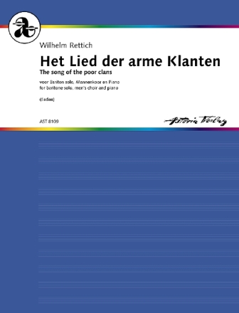 Het Lied der arme Klanten op. 151 fr Bariton, Mnnerchor und Klavier