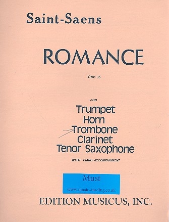 Romance in F Major op.36 for trombone and piano