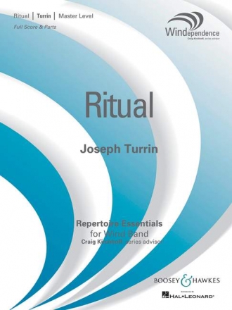Turrin, Joseph: Ritual fr Blasorchester und Schlaginstrumente Partitur und Stimmen