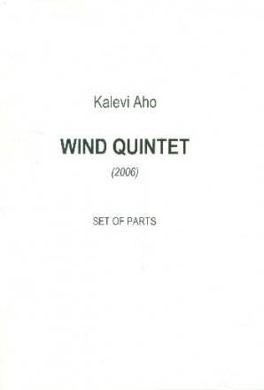 Quintett fr Flte, Oboe, Klarinette, Horn und Fagott Stimmen