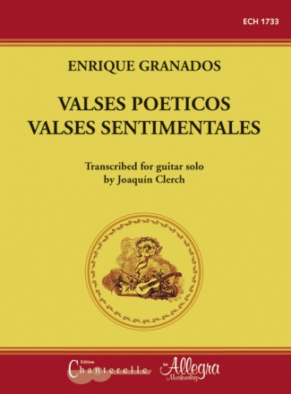 Valses poticos and valses sentimentales for guitar