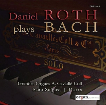 Bach, Johann Sebastian / Roth, Daniel Daniel Roth plays Bach  CD
