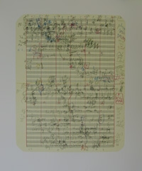Notenbilder Klavier-Konzert (Skizze zum 3. Satz)