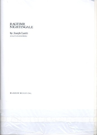 Ragtime Nightingale for orchestra score and parts