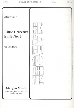 Little Detective Suite no.3 for horn