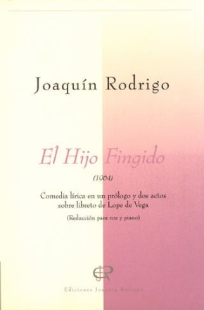 El Hijo Fingido Soli, Chor und Orchester Klavierauszug