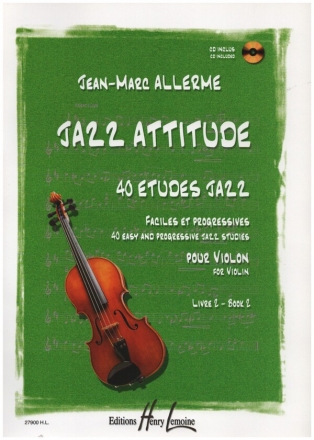 Jazz attitude vol.2 (+CD) pour violon