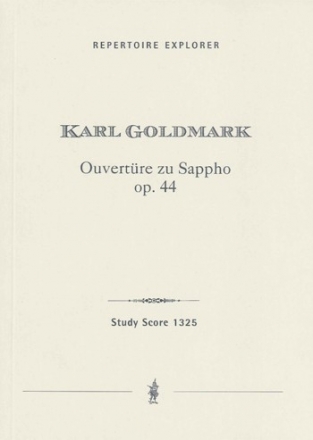 Ouvertre zu Sappho op.44 fr Orchester Studienpartitur