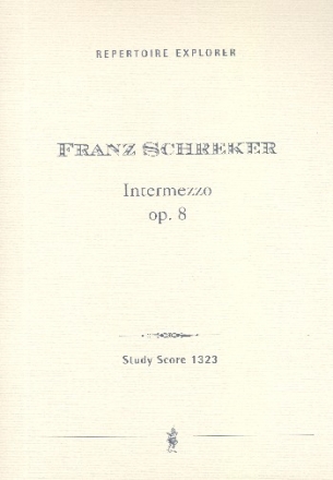 Intermezzo op.8 fr Streichorchester Studienpartitur