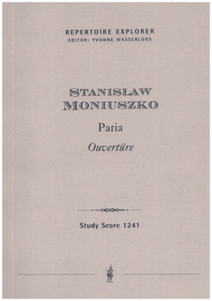 Paria (Ouvertre) fr Orchester Studienpartitur