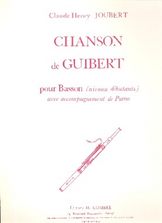 Chanson de Guibert pour basson t piano