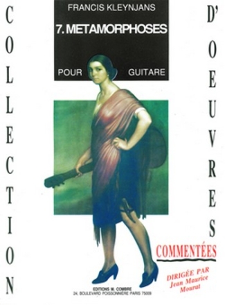 KLEYNJANS Francis Mtamorphoses (7) Op.104 guitare Partition