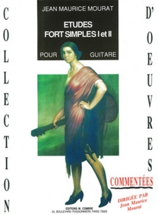MOURAT Jean-Maurice Etudes fort simples 1 et 2 guitare Partition
