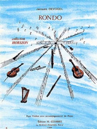 DEVOGEL Jacques Rondo violon et piano Partition