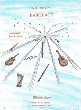 LELOUCH Emile Babillage flte et piano Partition