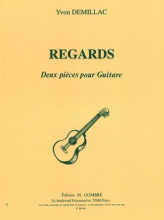 DEMILLAC Yvon Regards Rverie - Nostalgie guitare Partition
