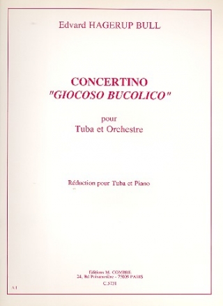Concertino Giocoso bucolico pour tuba et orchestrse pour tuba et piano