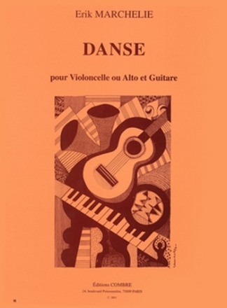 MARCHELIE Erik Danse violoncelle ou alto et guitare Partition