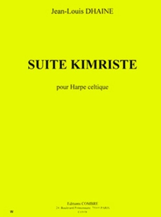 DHAINE Jean-Louis Suite kimriste harpe celtique Partition