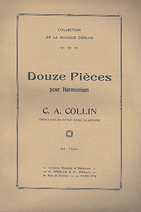 12 Pices pour harmonium