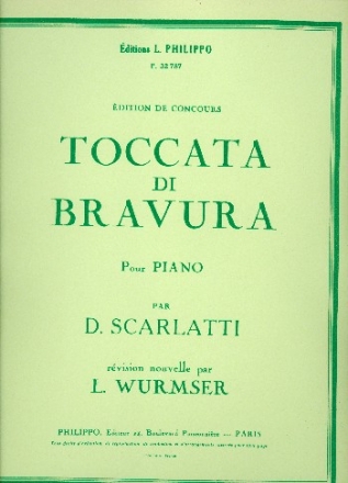 Toccata di bravura pour piano