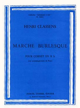 CLASSENS Henri Marche burlesque trompette et piano Partition