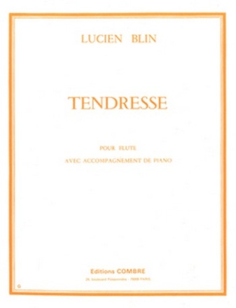 BLIN Lucien Tendresse flte et piano Partition
