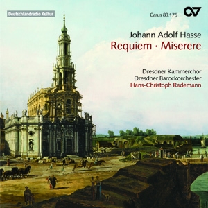 Hasse, Johann Adolf Hasse: Requiem - Miserere (Rademann)  CD