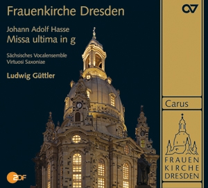 Hasse, Johann Adolf Frauenkirche Dresden - Festkonzert im Weihezeitr Solo SATB, Coro SATB, Instr CD