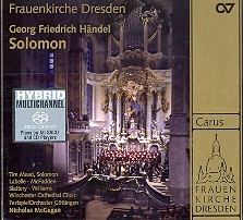 Solomon HWV67 Oratorium in drei Akten 3 CD's (SACD)