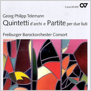 Telemann, Georg Philipp Telemann: Quintetti d'archi e Partite per du  CD