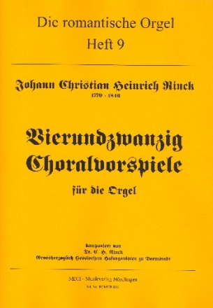 24 Choralvorspiele zum EG fr Orgel