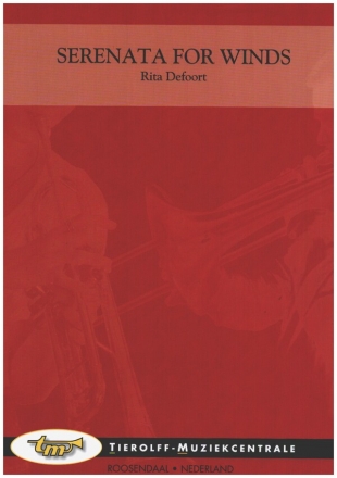 Serenata for Winds for concert band score and parts