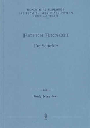 Benoit, Peter De Schelde (Oratorium) Studienpartitur