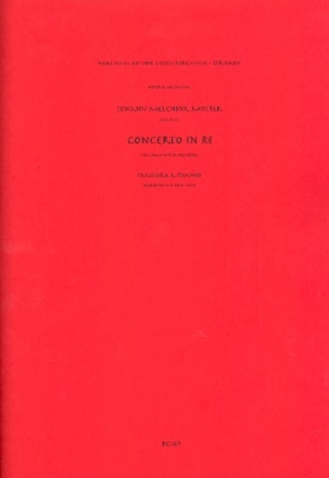 Concerto in Re per corno in re et orchestra Partitur und Stimmen