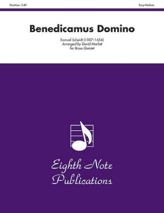 Samuel Scheidt (Arr, David Marlatt) Benedicamus Domino 2 Trp | Hrn | Pos | Tub