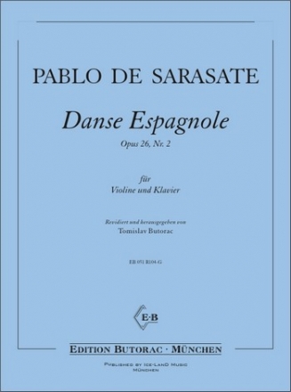Danse Espagnole op.26/2 fr Violine und Klavier