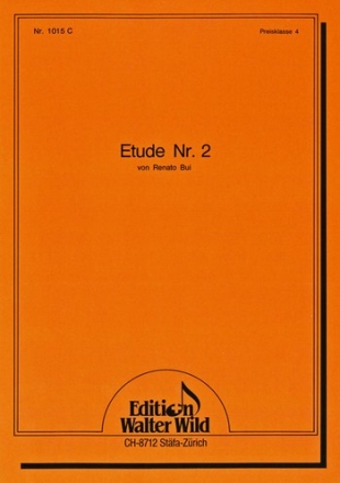 Renato Bui Etude Nr.. 2 fr Akkordeon