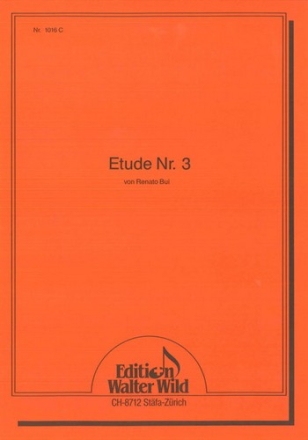 Etude Nr.3  fr Akkordeon solo