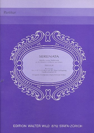 Serenata fr Akkordeon-Orchester Partitur