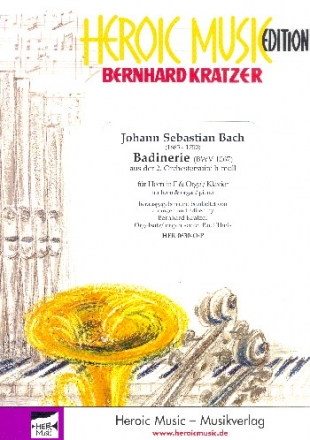 Badinerie BWV1067 fr Horn in F und Orgel (Klavier)