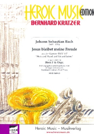 Jesus bleibet meine Freude BWV147 fr Horn in F und Orgel